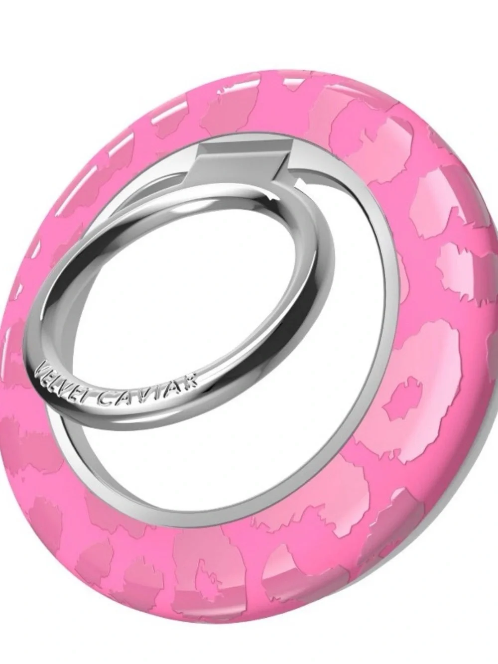 Velvet Caviar Pink Phone Ring Holder